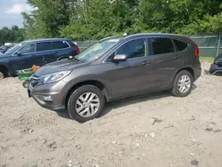 Salvage cars for sale at Candia, NH auction: 2016 Honda CR-V EXL