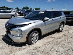 Salvage cars for sale at West Warren, MA auction: 2022 Mitsubishi Outlander ES