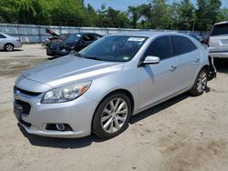 Chevrolet salvage cars for sale: 2016 Chevrolet Malibu Limited LTZ