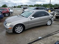 Salvage cars for sale at Louisville, KY auction: 2005 Mercedes-Benz C 240