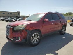 Salvage cars for sale at Wilmer, TX auction: 2014 GMC Acadia SLT-1