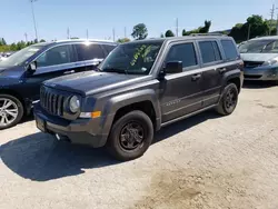 Jeep Patriot Sport salvage cars for sale: 2016 Jeep Patriot Sport