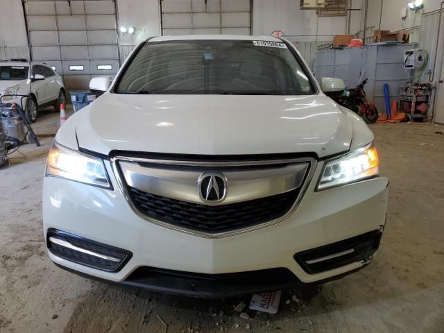 2016 Acura MDX Technology