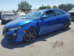 Honda salvage cars for sale: 2017 Honda Civic Sport Touring