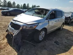 Salvage cars for sale at Bridgeton, MO auction: 2016 KIA Sedona LX