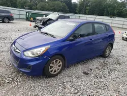 Salvage cars for sale from Copart Augusta, GA: 2013 Hyundai Accent GLS