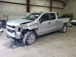 Salvage cars for sale at Lufkin, TX auction: 2021 Chevrolet Silverado C1500 Custom