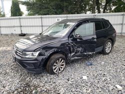 Volkswagen salvage cars for sale: 2020 Volkswagen Tiguan S