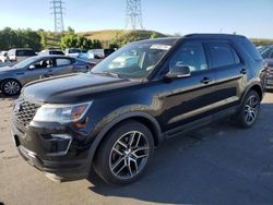 Ford salvage cars for sale: 2019 Ford Explorer Sport