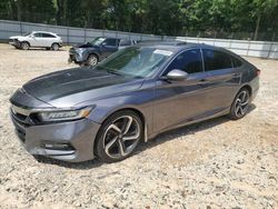 Salvage cars for sale at Austell, GA auction: 2018 Honda Accord Sport