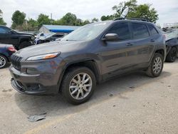 Jeep salvage cars for sale: 2018 Jeep Cherokee Latitude