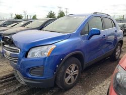 Salvage cars for sale at Elgin, IL auction: 2016 Chevrolet Trax 1LT