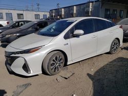 Toyota Prius Vehiculos salvage en venta: 2021 Toyota Prius Prime LE