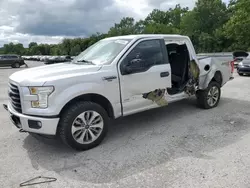 Salvage cars for sale at Ellwood City, PA auction: 2017 Ford F150 Supercrew