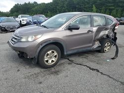 Salvage cars for sale at Exeter, RI auction: 2013 Honda CR-V LX