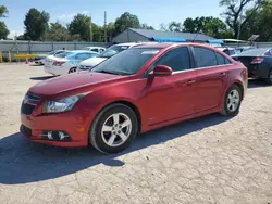 Salvage cars for sale at Wichita, KS auction: 2011 Chevrolet Cruze LT