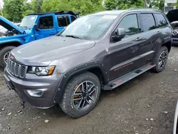 Buy Salvage Cars For Sale now at auction: 2021 Jeep Grand Cherokee Trailhawk