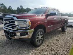 Salvage cars for sale at Houston, TX auction: 2019 Dodge RAM 2500 Longhorn