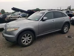 Salvage cars for sale at Hillsborough, NJ auction: 2008 Infiniti FX35