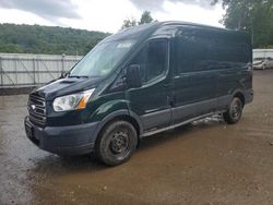 Salvage trucks for sale at Center Rutland, VT auction: 2016 Ford Transit T-250