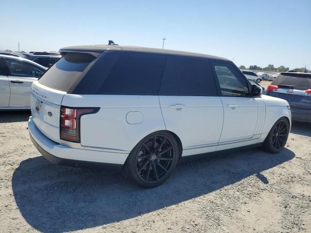 2016 Land Rover Range Rover HSE