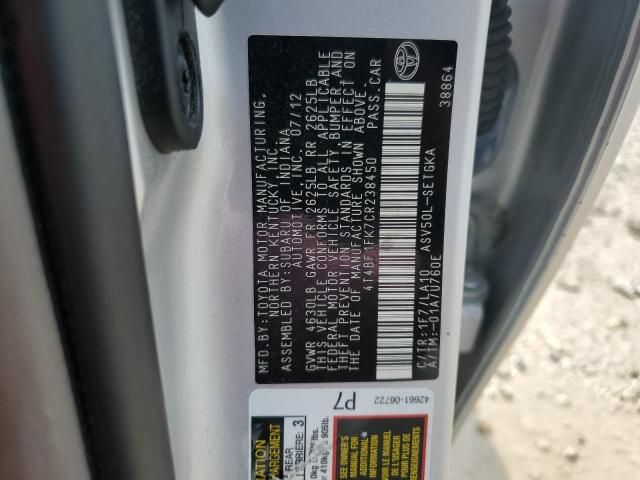 2012 Toyota Camry Base