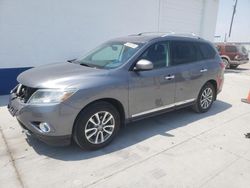 Nissan salvage cars for sale: 2016 Nissan Pathfinder S