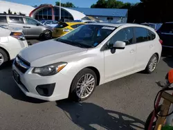 Salvage cars for sale at East Granby, CT auction: 2013 Subaru Impreza Premium