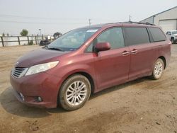 Salvage cars for sale at Nampa, ID auction: 2015 Toyota Sienna XLE