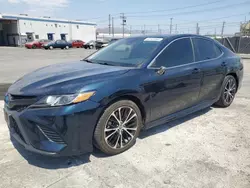 Salvage cars for sale from Copart Sun Valley, CA: 2020 Toyota Camry SE