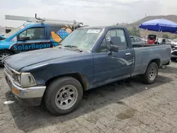 Salvage trucks for sale at Colton, CA auction: 1989 Toyota Pickup 1/2 TON Short Wheelbase DLX