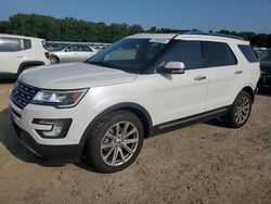 Ford salvage cars for sale: 2017 Ford Explorer Limited