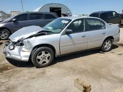 Salvage cars for sale at Wichita, KS auction: 2003 Chevrolet Malibu