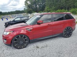 Land Rover salvage cars for sale: 2015 Land Rover Range Rover Sport HSE