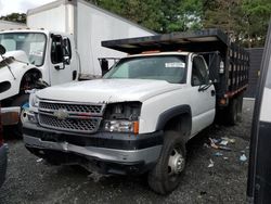 Salvage cars for sale from Copart Waldorf, MD: 2005 Chevrolet Silverado K3500