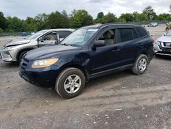 Salvage cars for sale at Madisonville, TN auction: 2009 Hyundai Santa FE GLS