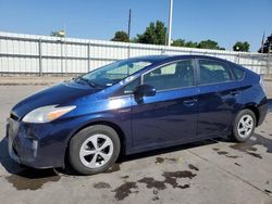 Salvage cars for sale at Littleton, CO auction: 2012 Toyota Prius