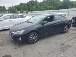 Salvage cars for sale at Assonet, MA auction: 2019 Hyundai Elantra SE