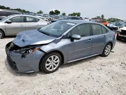 Salvage cars for sale at West Warren, MA auction: 2022 Toyota Corolla LE