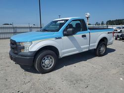 Salvage trucks for sale at Lumberton, NC auction: 2016 Ford F150