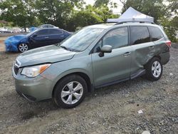 Subaru salvage cars for sale: 2015 Subaru Forester 2.5I Limited