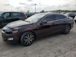 Chevrolet salvage cars for sale: 2021 Chevrolet Malibu RS