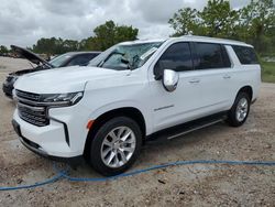 Carros salvage sin ofertas aún a la venta en subasta: 2022 Chevrolet Suburban C1500 Premier