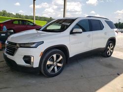 Salvage cars for sale from Copart Hueytown, AL: 2022 Chevrolet Traverse LT