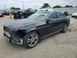 Mercedes-Benz salvage cars for sale: 2015 Mercedes-Benz C 300 4matic