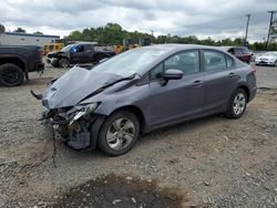 Salvage cars for sale at Hillsborough, NJ auction: 2015 Honda Civic LX