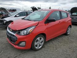 Chevrolet salvage cars for sale: 2021 Chevrolet Spark LS