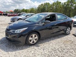 Salvage cars for sale from Copart Houston, TX: 2018 Chevrolet Cruze LS