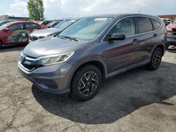 Honda salvage cars for sale: 2016 Honda CR-V SE