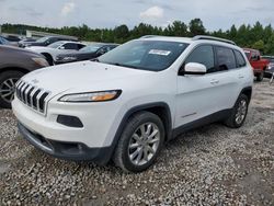 Salvage cars for sale at Memphis, TN auction: 2017 Jeep Cherokee Limited